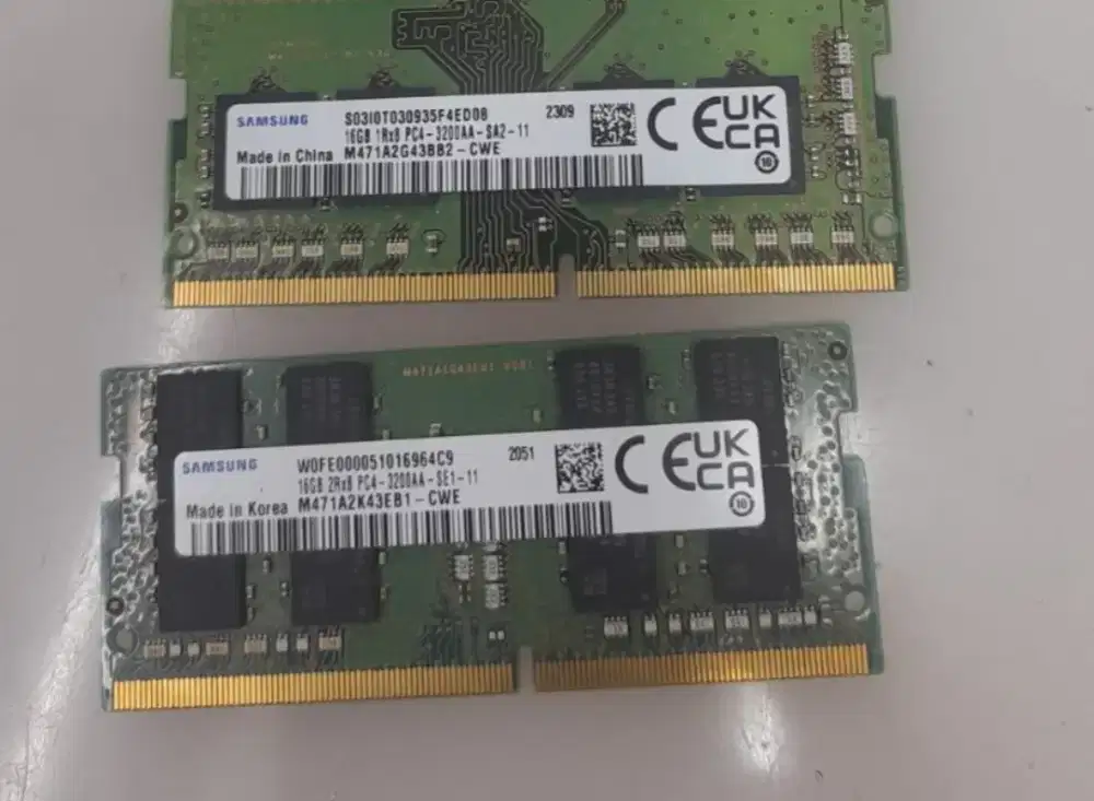 Samsung Sodimm DDR4 16GB 3200 PC25600 Memory Laptop