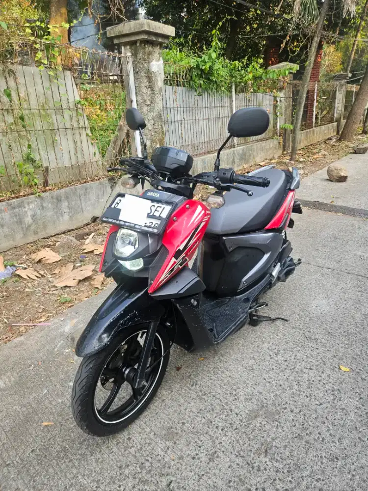 Xride 125 2018 pajak hidup panjang fullset bpkb stnk dan kunci2
