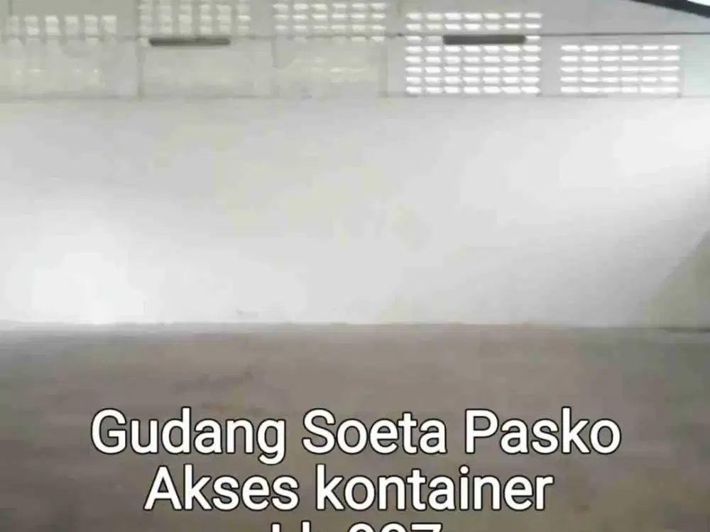 Gudang Mainroad Soeta dekat Tol Pasko
