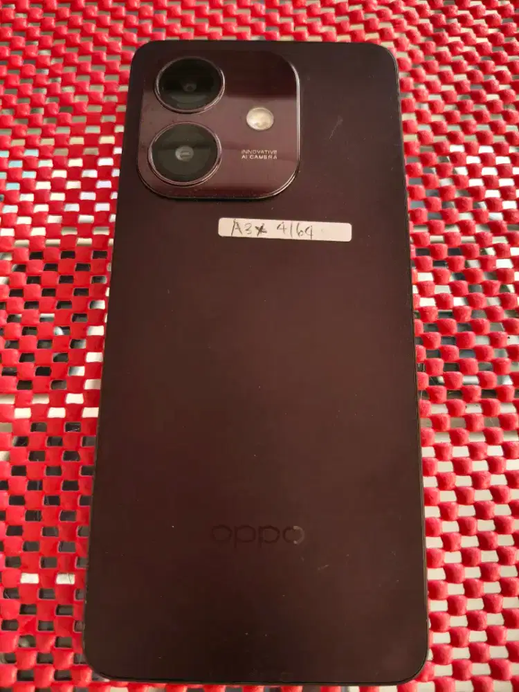 Oppo a3x 4/64 ex garansi resmi no minus lengkap