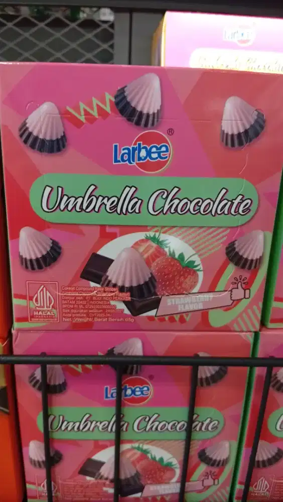 Larbee Umbrella Choco STB & Grape Fla 65G