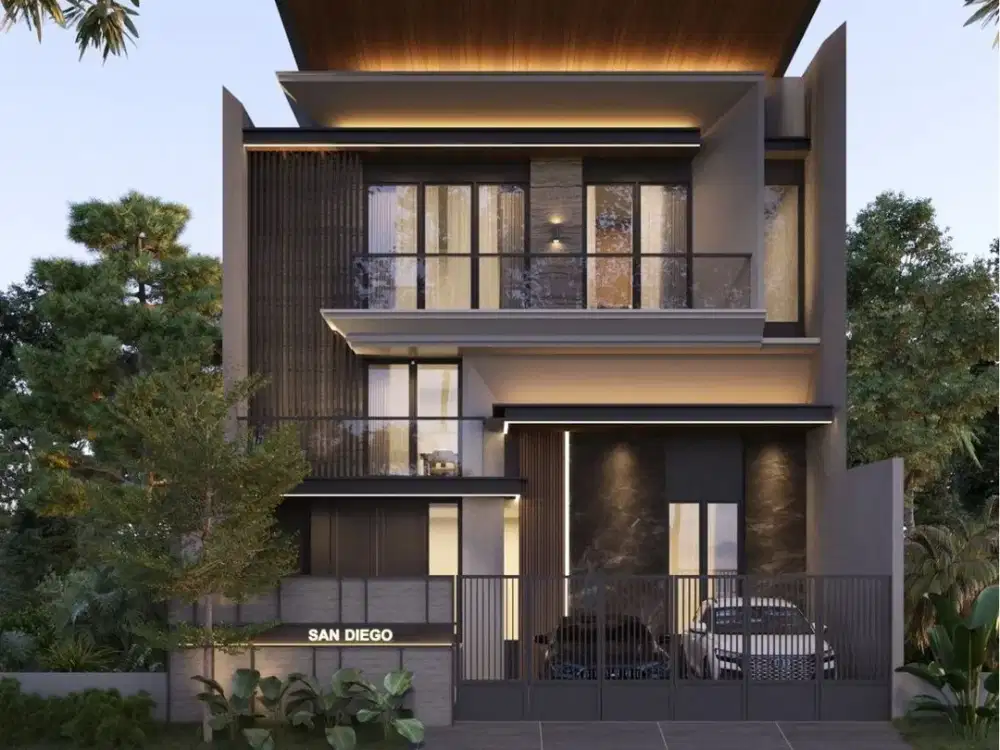 Rumah Sandiego Pakuwon City Exotic Cozy Baru Gres Siap Huni