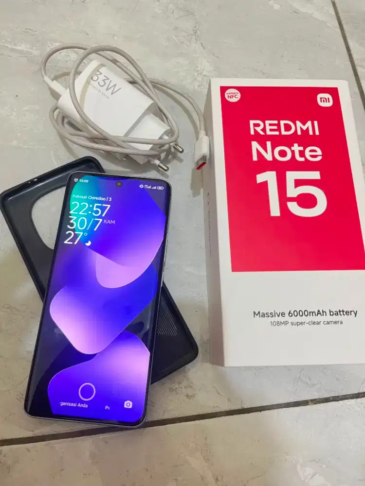 Redmi note 15 ram 8/256 fullset