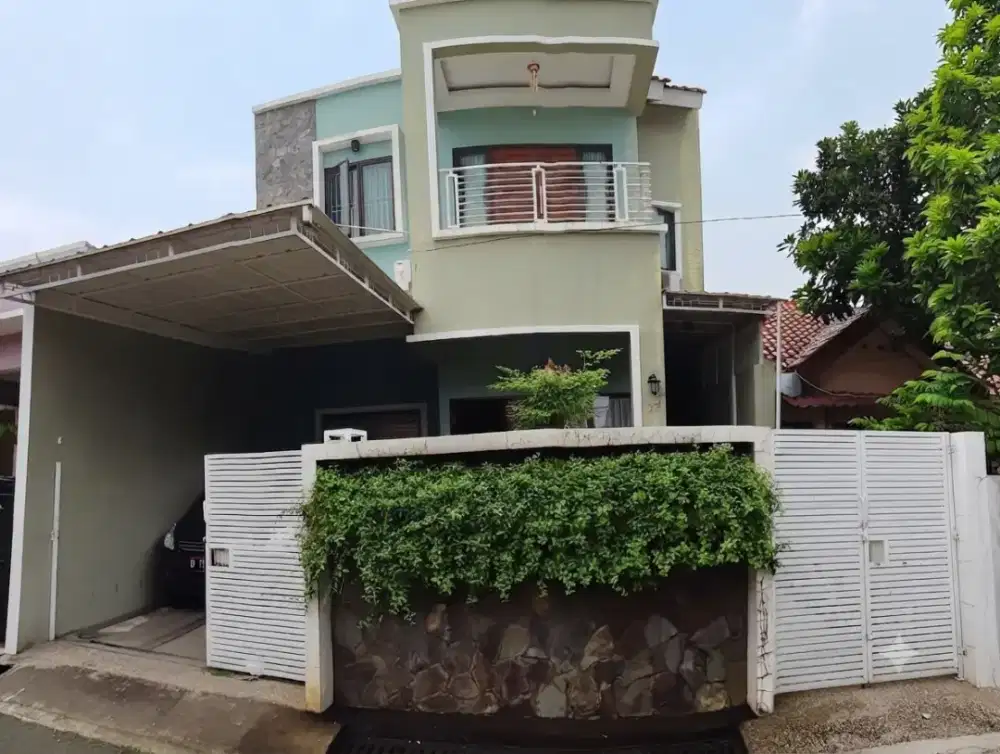 RUMAH SIAP HUNI 2 LANTAI DEKAT POLSEK SUKMAJAYA