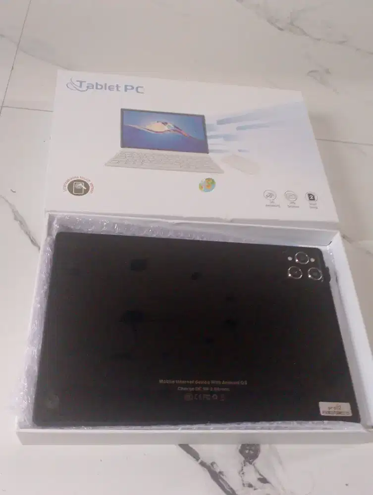 Tablet PC Paket Komplit Siap Pakai Kondisi Mulus100% No Retak