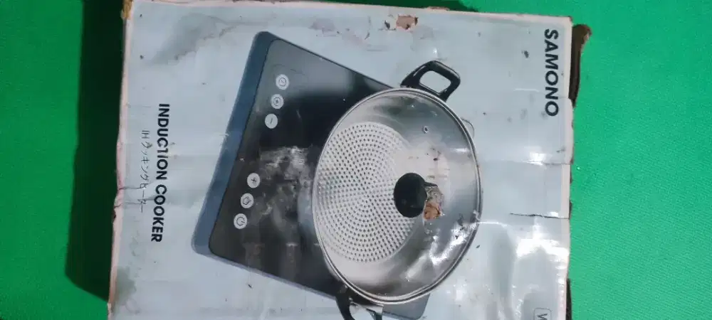 Kompor Induction Listrik single lengkap Panci