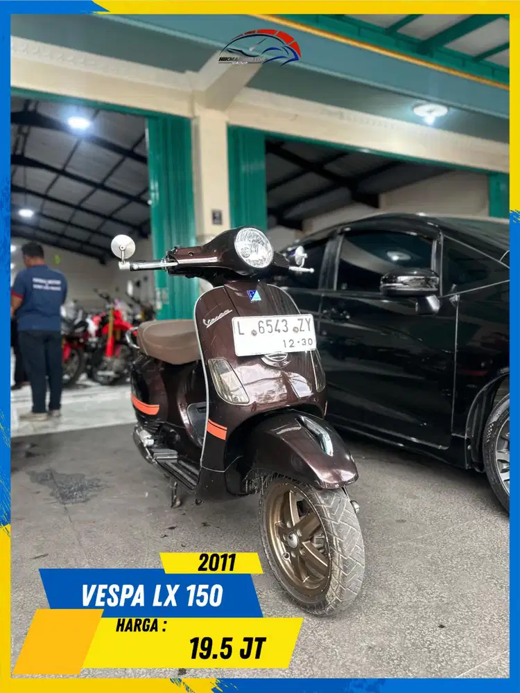 VESPA LX 150 2011 PLAT L READY MASZEHH HIKMAH MOTOR KEPUH MALANG
