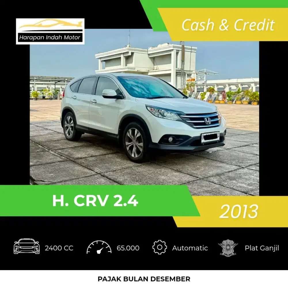 Honda CRV 2.4 RM3 2013 Low  KM 65RB Antik