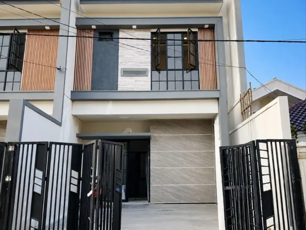 Dijual rumah baru gres sutorejo tengah dekat its unair c