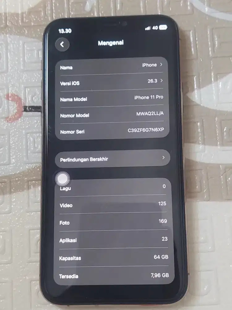 iphone 11 Pro Fullset ex inter LLA