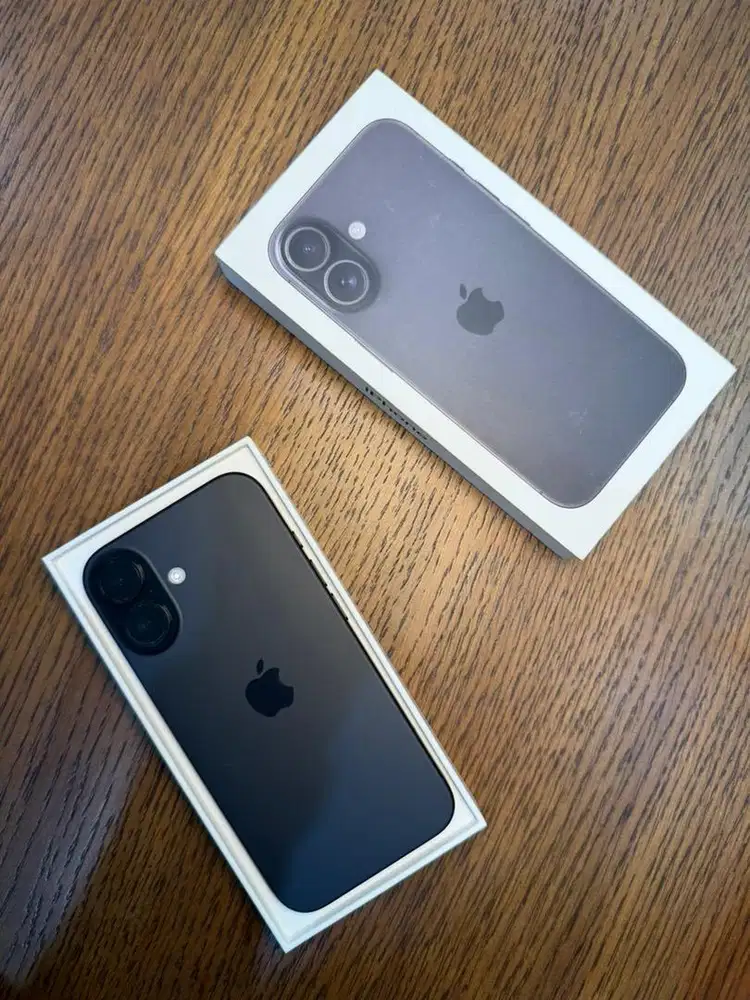 iPhone 16 Black 128 Gb Bh 100 mulus like new  garansi februari 2027