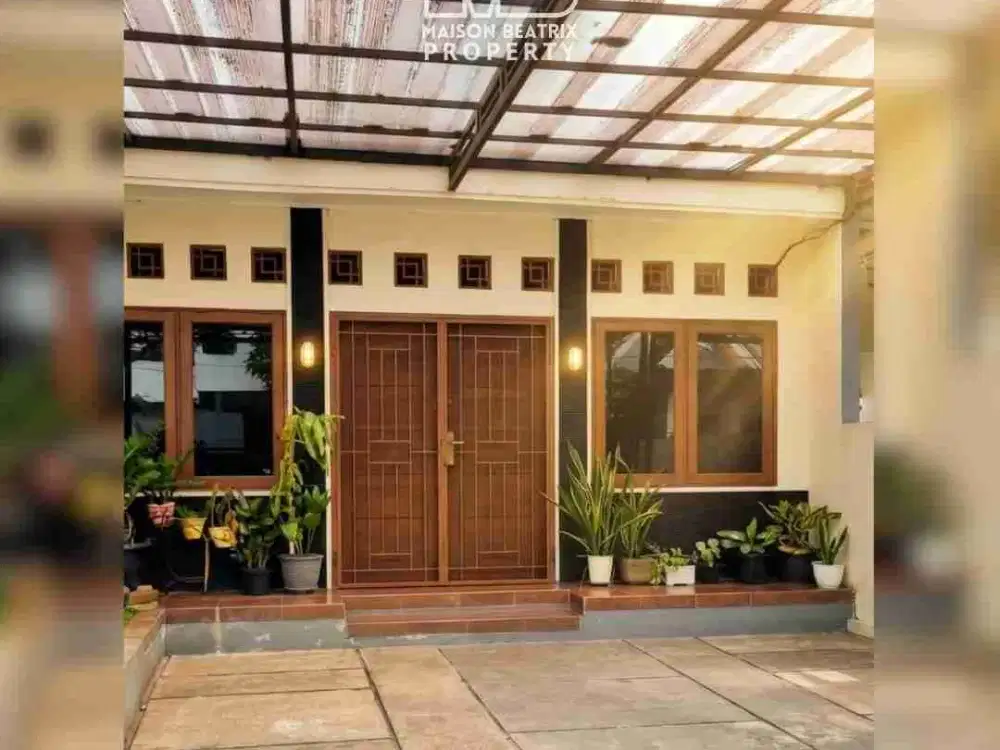DIJUAL RUMAH SEMIFURNISHED 1Man DI CENDANALOKA GRAHARAYA TANGSEL