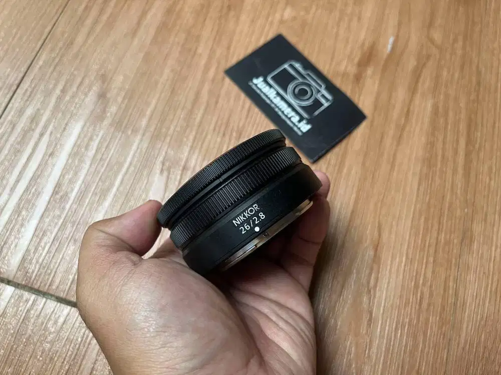 NIKON Z 26MM F2.8 LIKENEW BOX MURAH GARANSI PANJANG