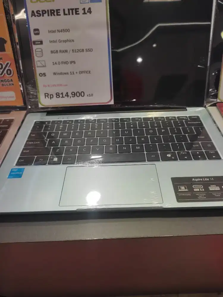 Acer ASPIRE LITE 14 ram 8gb 512gb bisa cicilan mumpung 0%