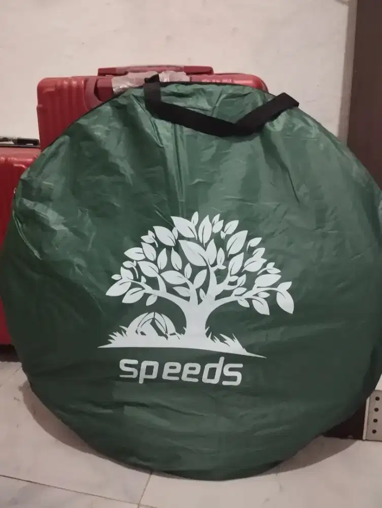 Tenda camping family otomatis single layer