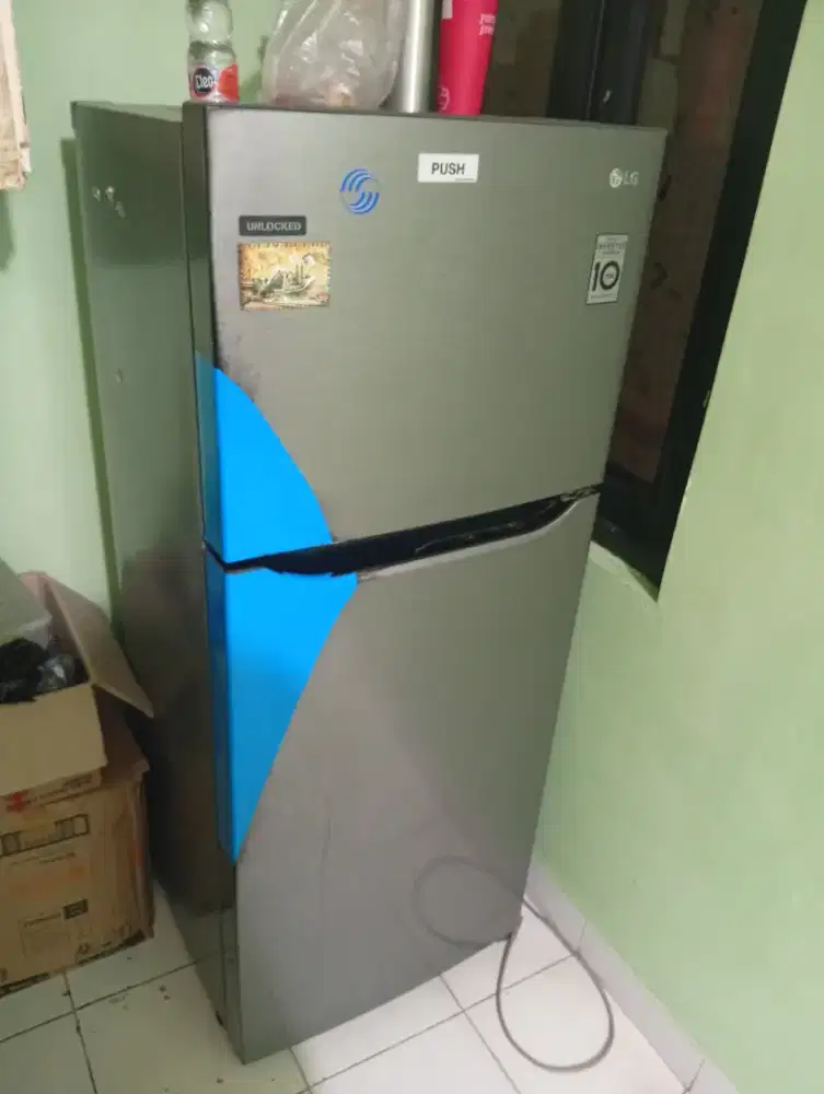 Jual cepet kulkas lg inverter