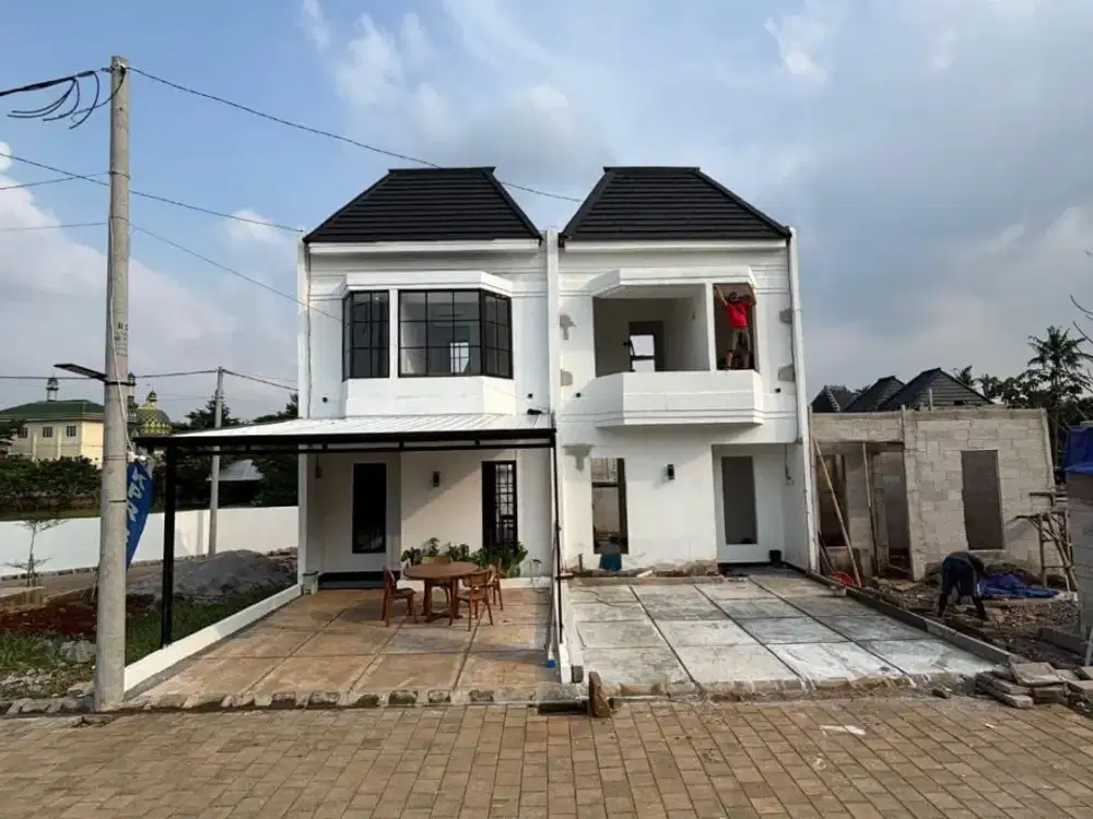 CLUSTER BERNUANSA AMERICAN CLASSIC 2 LANTAI, NEMPEL JAKARTA SELATAN DAN TANGERANG SELATAN