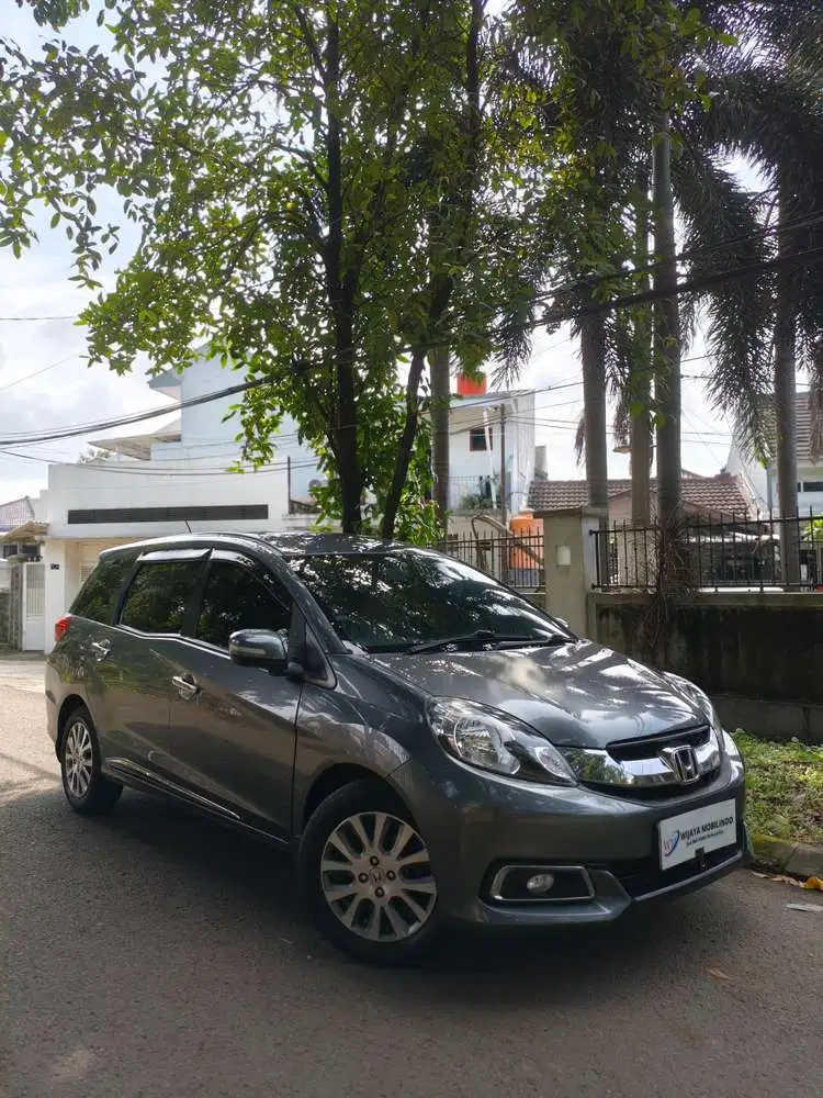 [PROMO MERDEKA] HONDA MOBILIO E 1.5 PRESTIGE BENSIN AT 2016 ABU ABU