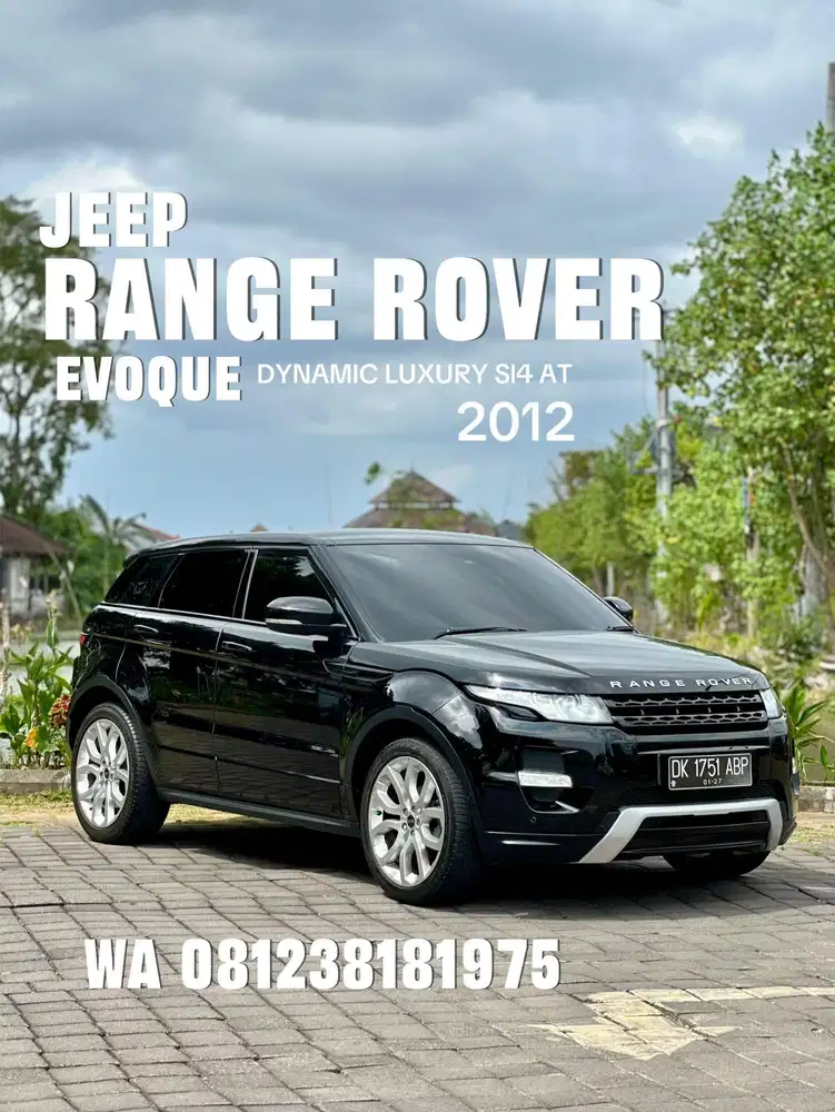 RANGE ROVER EVOQUE 2.0L DYNAMIC LUXURY Si4 AT 2012 HITAM
