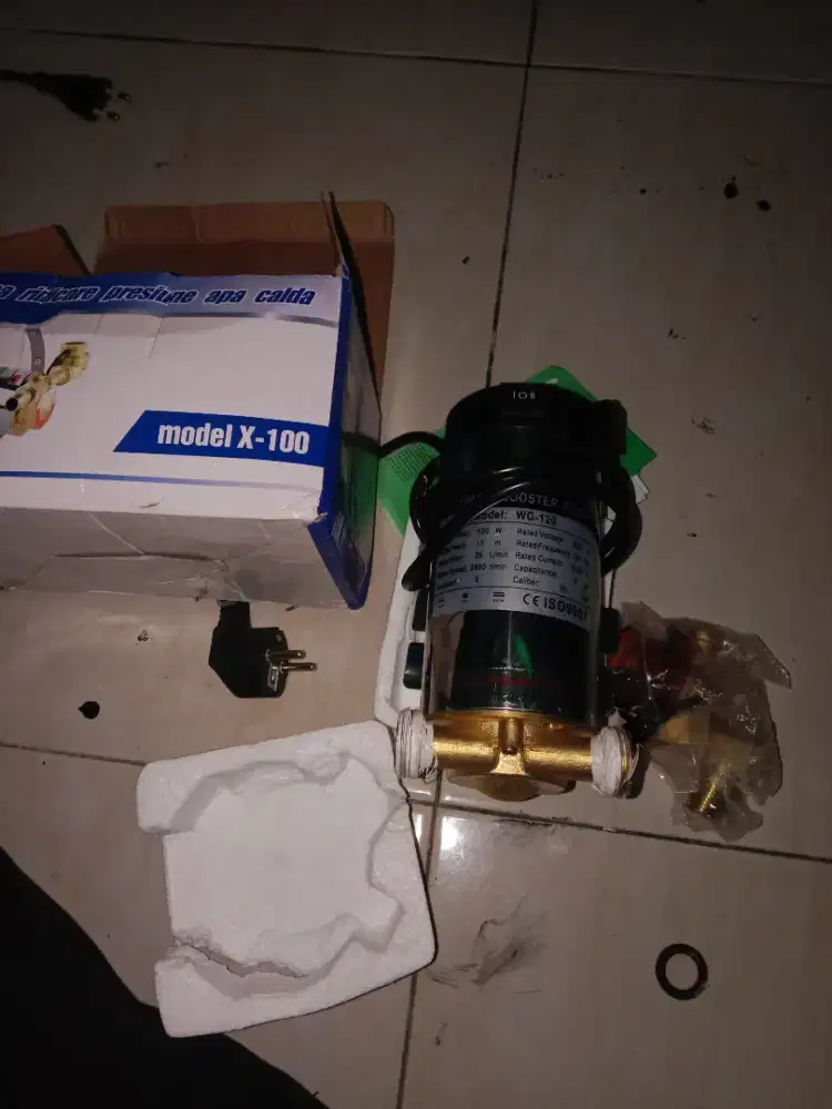Mesin pendorong air tidak jadi di pakai lengkap dg otomatis