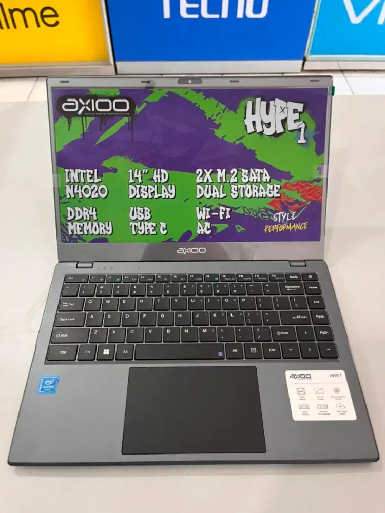 LAPTOP BARU ADA DISKON NIH AXIOO HYPE 1