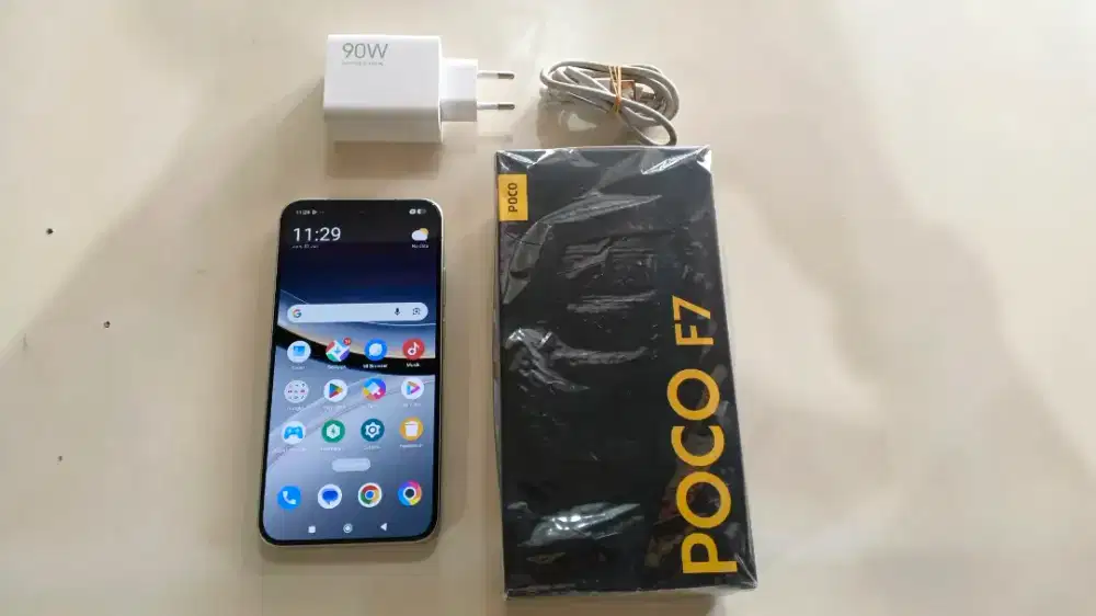 Poco f7 12/512 fullset ori mulus