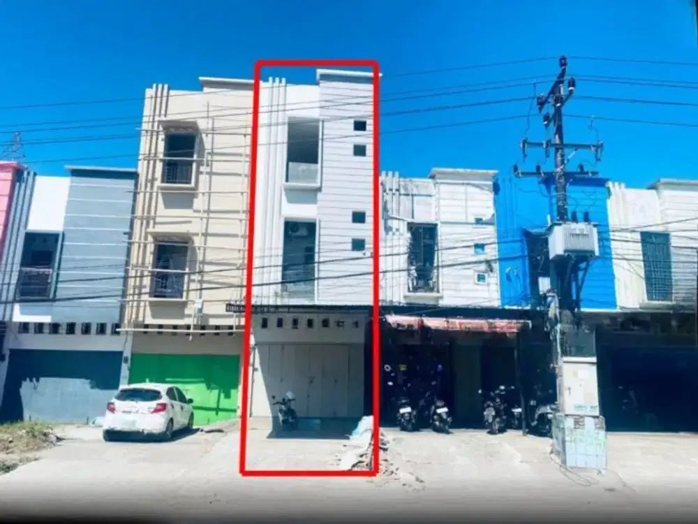 Dijual Ruko Gowa sekitar Jalan Abdul Rasyid Dg Lurang, Jl Andi Tonro, Jl Manggarupi