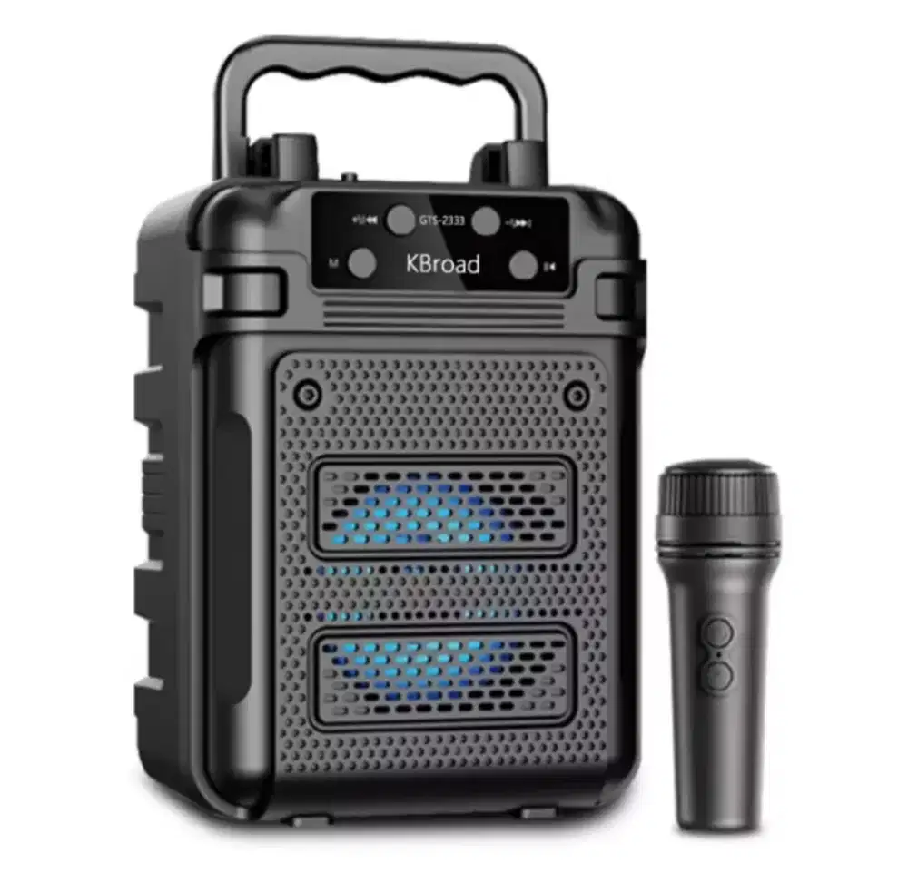 SPEAKER MINI KARAOKE + BLUETOOTH MIC (NEW)