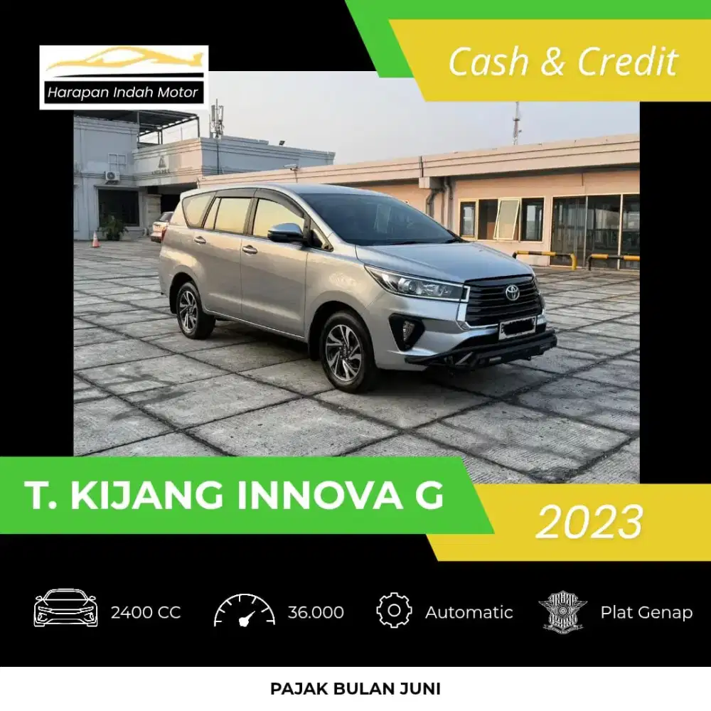 Toyota Kijang Innova G Diesel Matic 2023 Low KM 36RB Antik