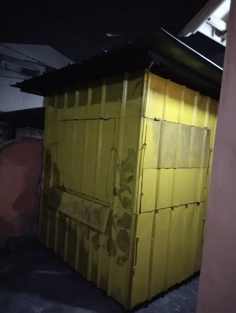 warung kontainer ukuran 2x2x2 meter