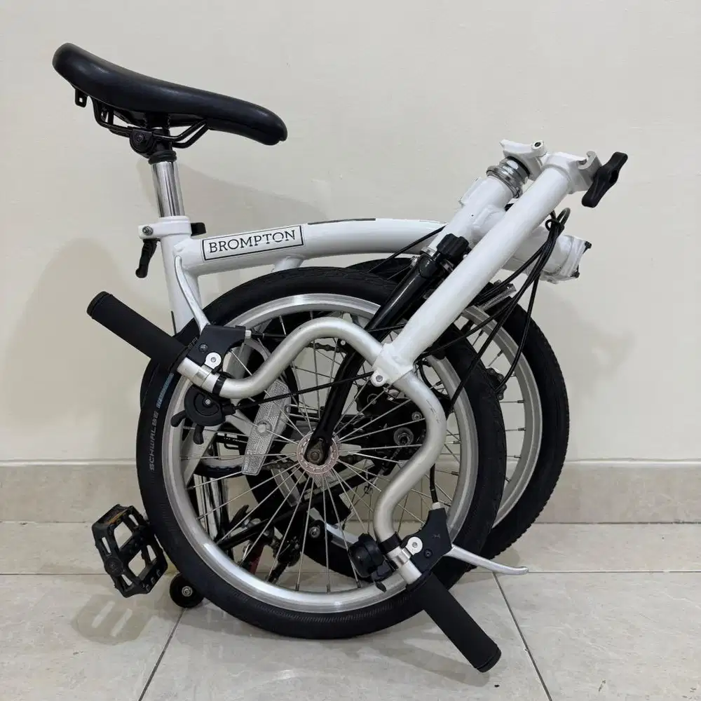 BROMPTON M3E PAPYRUS WHITE A LINE 2021 - ISTIMEWA