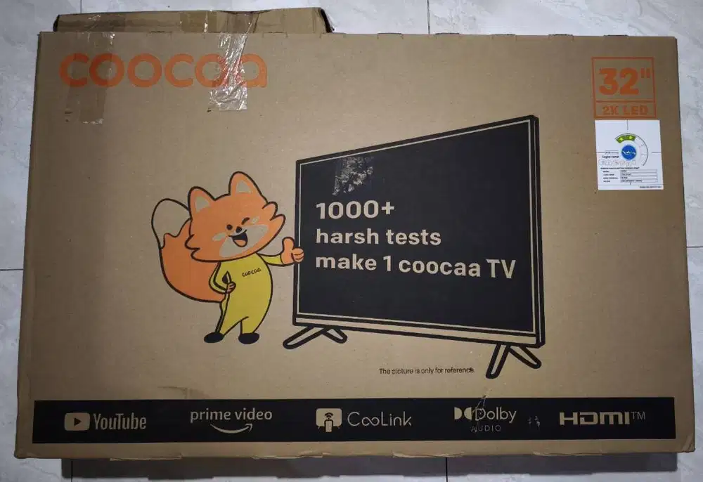 [BARU] FHD SMART TV 32” Merk CooCaa Type S3U Plus Bracket TV