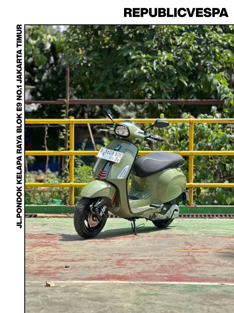 TERMURAH PIAGGIO VESPA SPRINT S150 NEWMODEL TH 2025 GREEN TENANCE