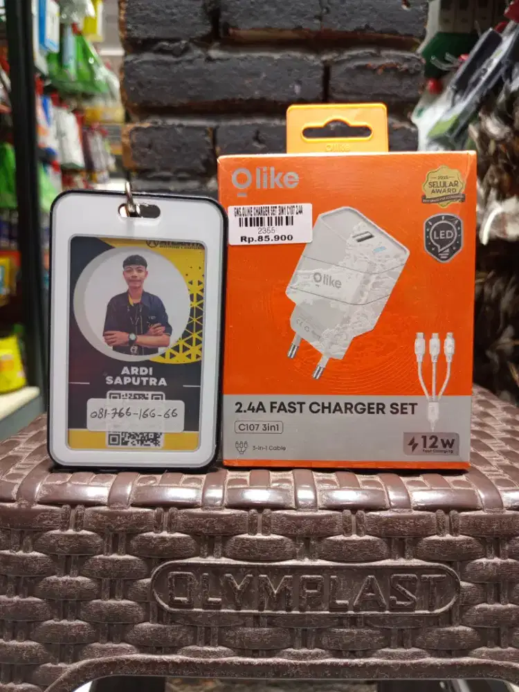OLIKE CHARGER SET 3IN1 C107 2,4A