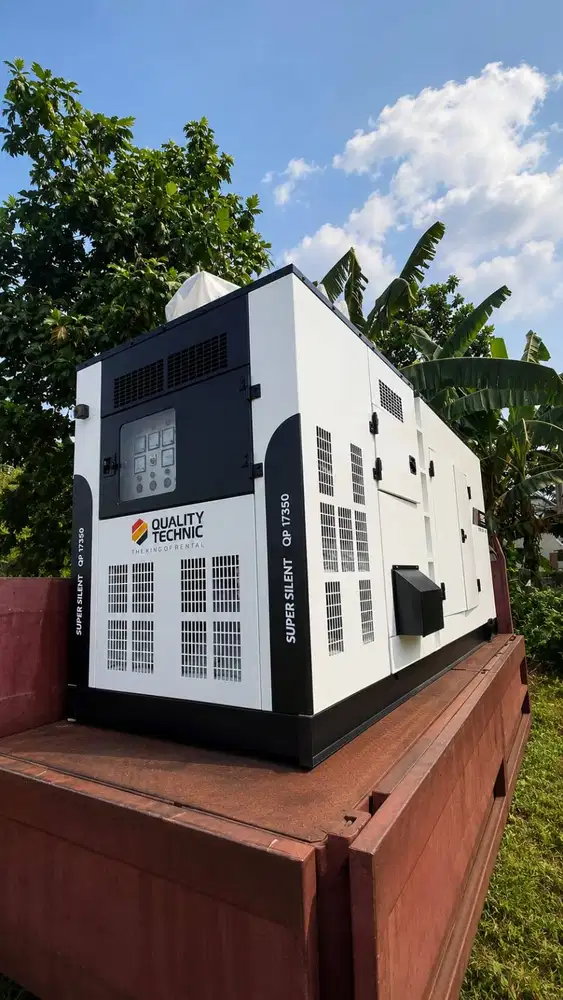 JUAL GENSET 350 KVA SILENT TYPE BEKAS MURAH