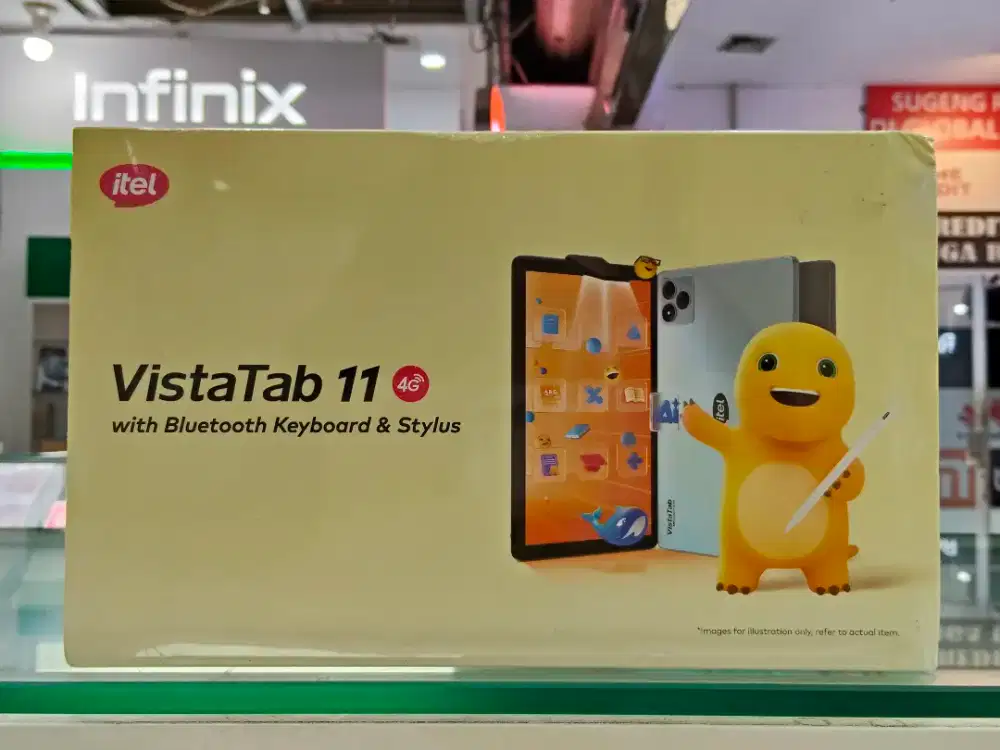 ITEL VISTA TAB 11inc 4G 4/128GB NEW GARANSI RESMI