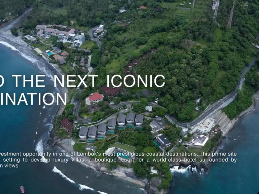 Unblock 180Deg Ocean View Peninsula Land - Senggigi, Lombok