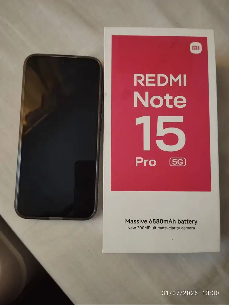 Xiaomi Redmi note 15 pro 5G 8/256 LIKE NEW