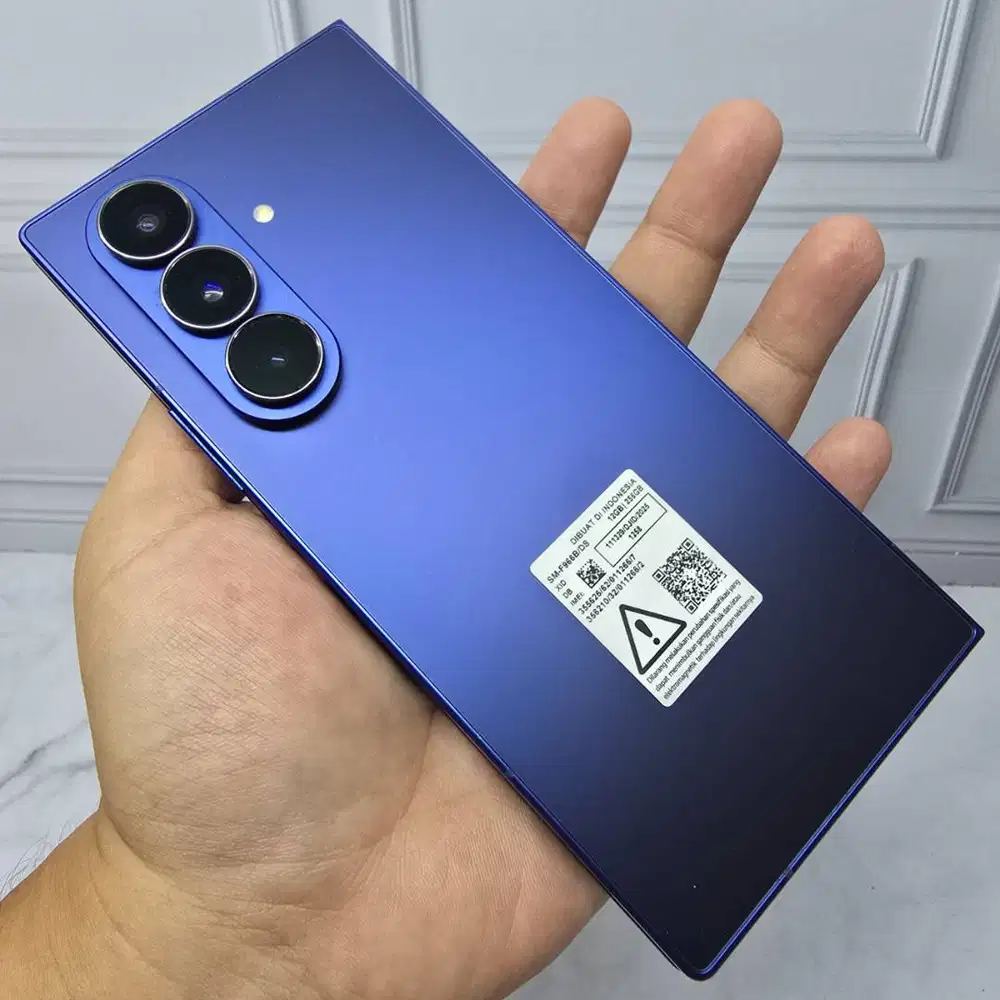 Samsung Z Fold 7 12/256GB Navy SEIN Resmi Mulus Fullset No Minus
