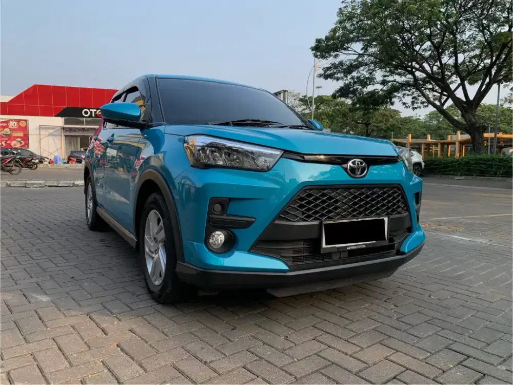 RAIZE G 1.2 AT MATIC 2024 BIRU