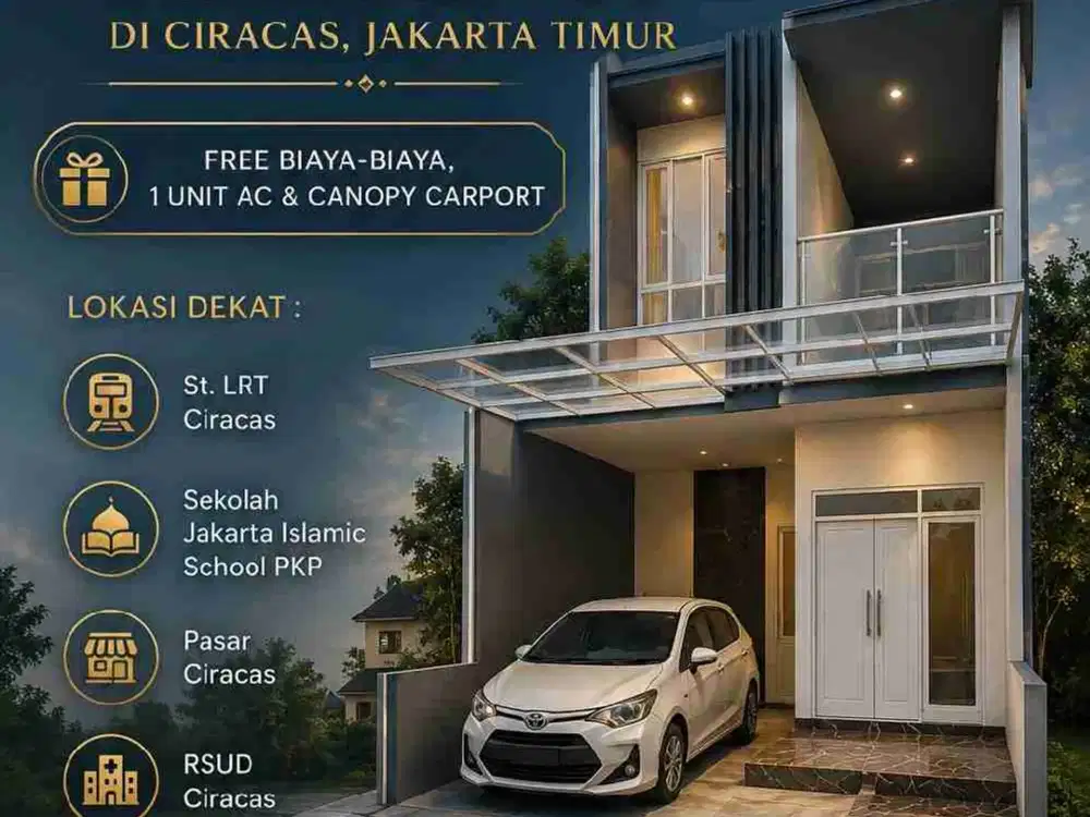 CLUSTER CIRACAS PERUMAHAN MUSLIM