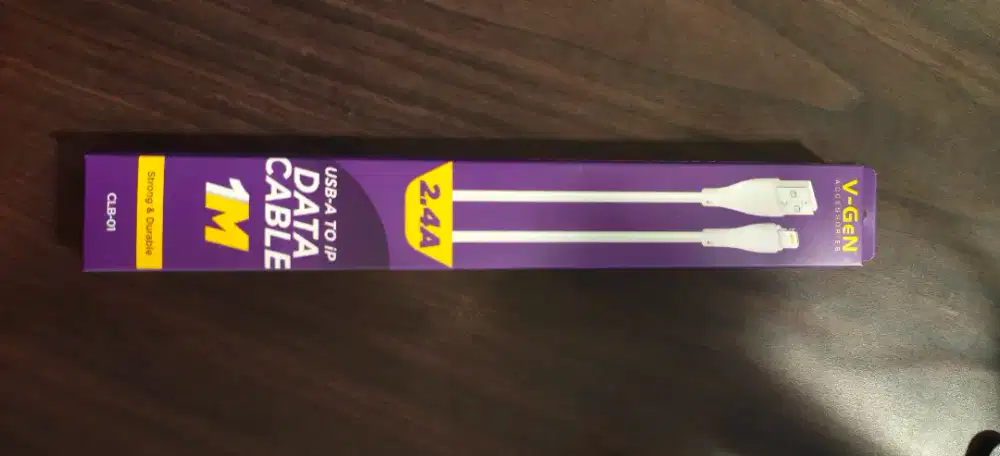 Kabel Data Charging V-GeN CLB-01 A to iP 2.4A