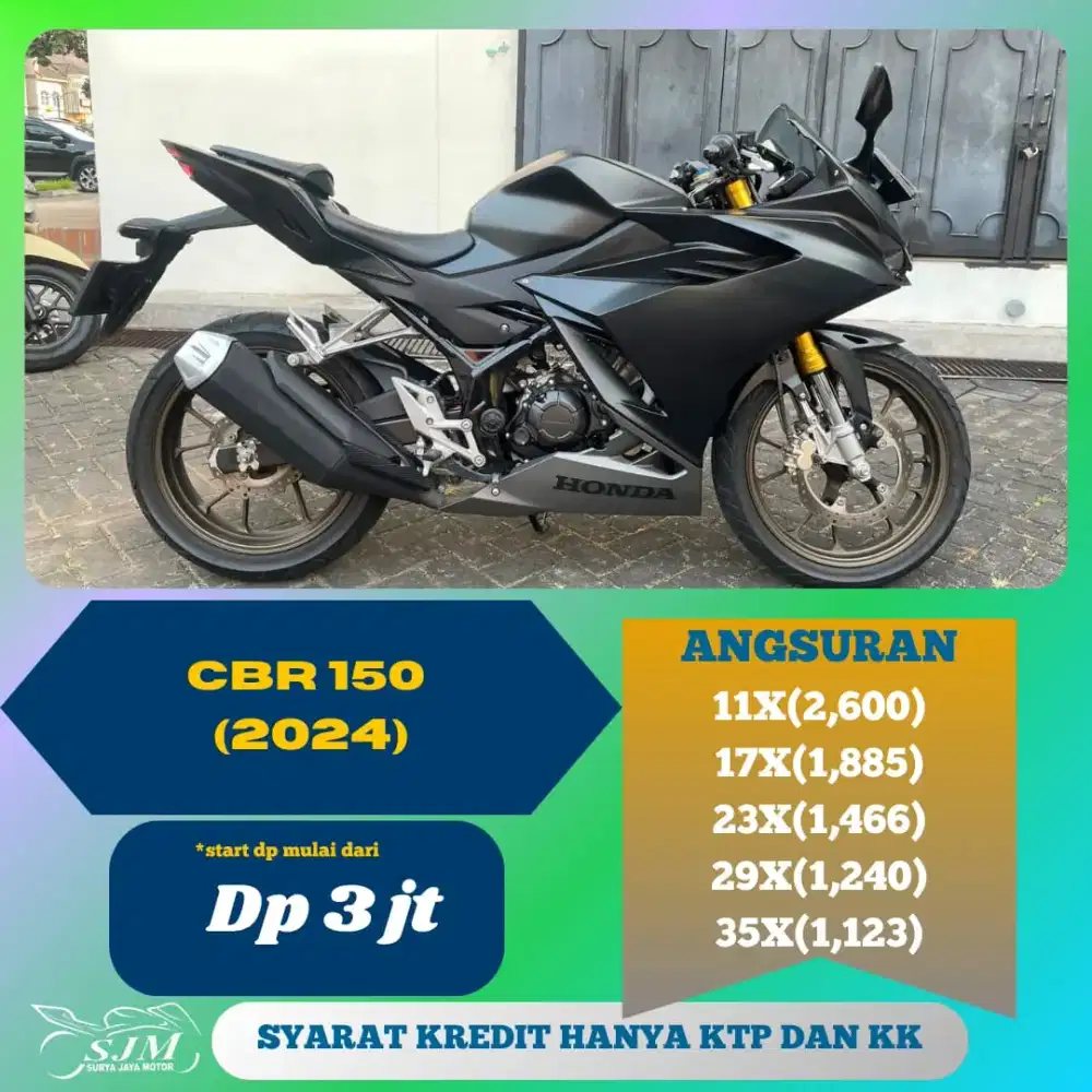 HONDA CBR 150 2024 MESIN HALUS