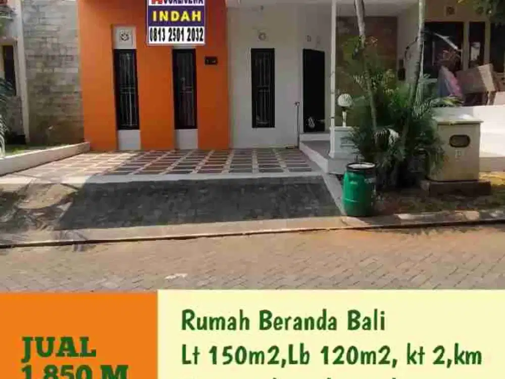 Dijual rumah di Beranda Bali BSB Semarang