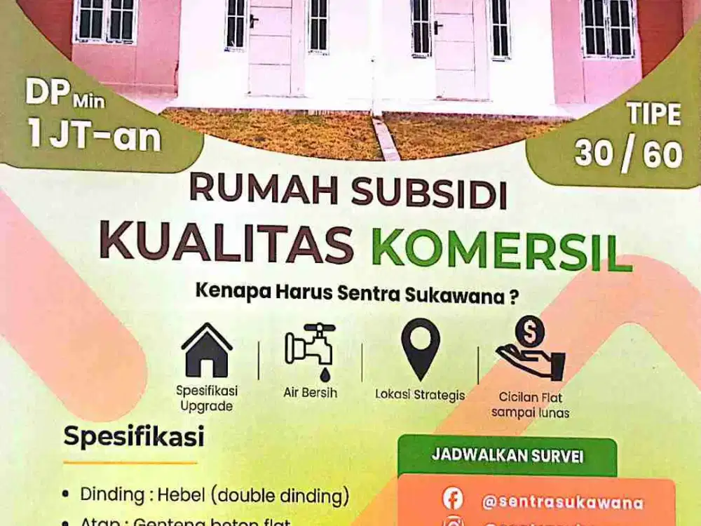 Rumah subsidi di serang kota banten