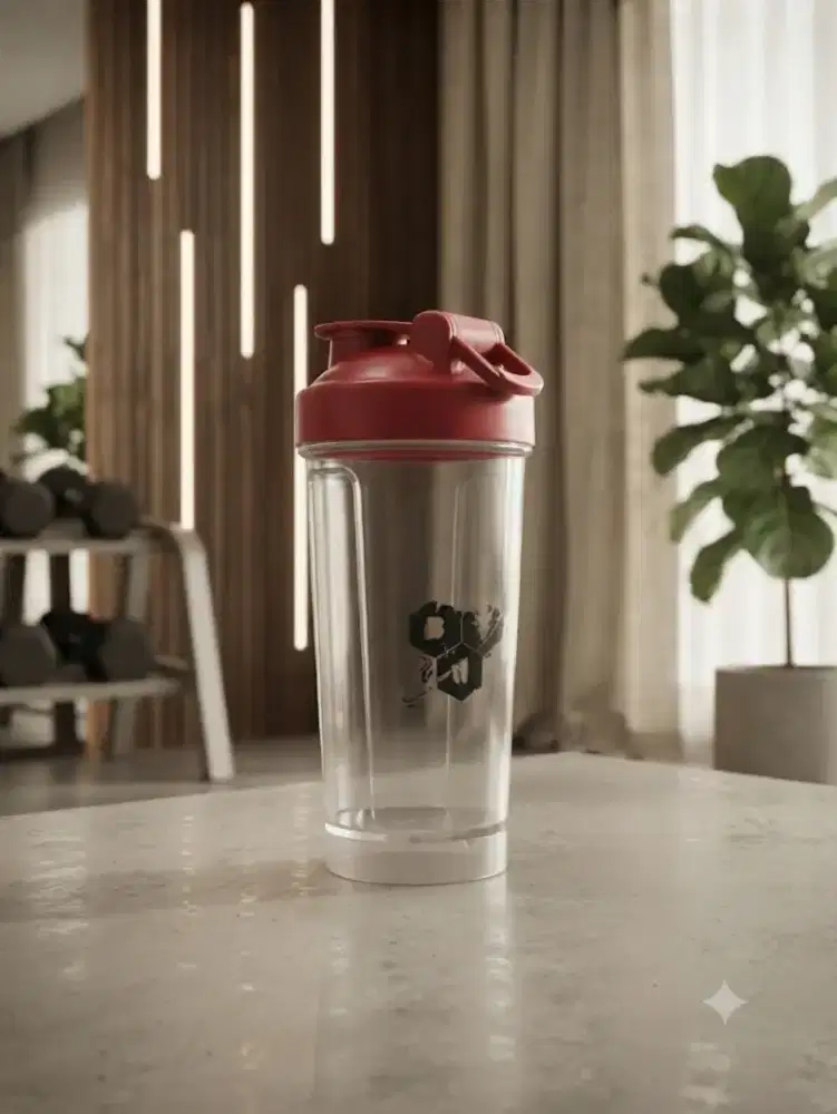 Botol Minum Shaker Gym / Botol Fitness BPA Free