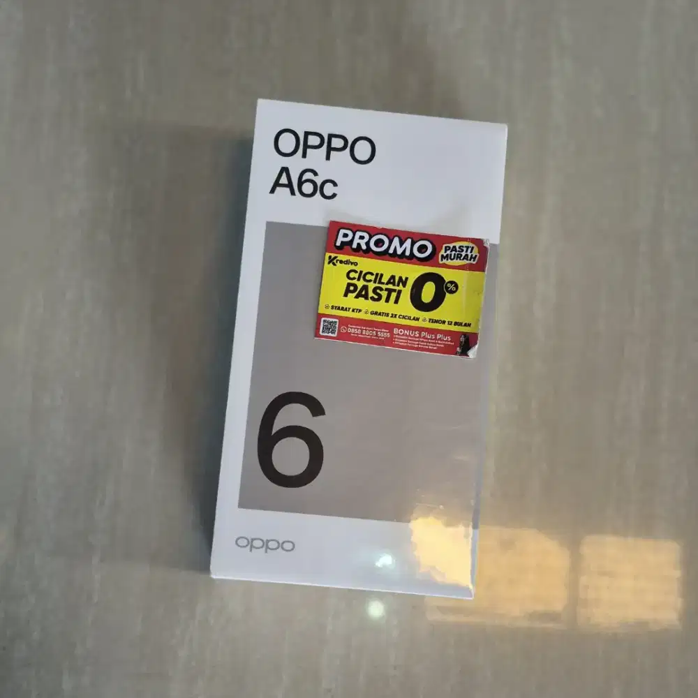 Oppo A6c ram 4+4/64 ,bisa tanpa dp
