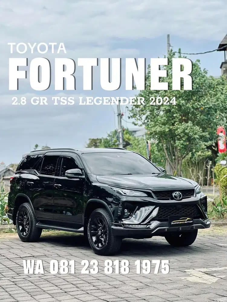 FORTUNER 2.8 GR TSS LEGENDER 2024 HITAM