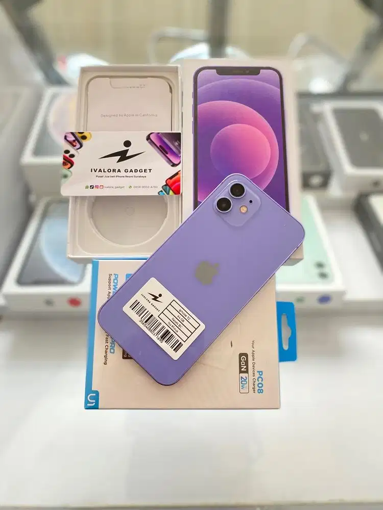 iPhone 12 64GB Beacukai Purple