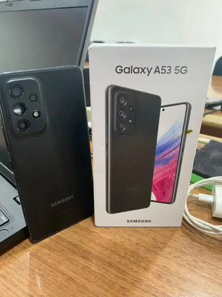 Samsung A53 5G Hitam 6GB / 128 GB Like New Istimewa no minus